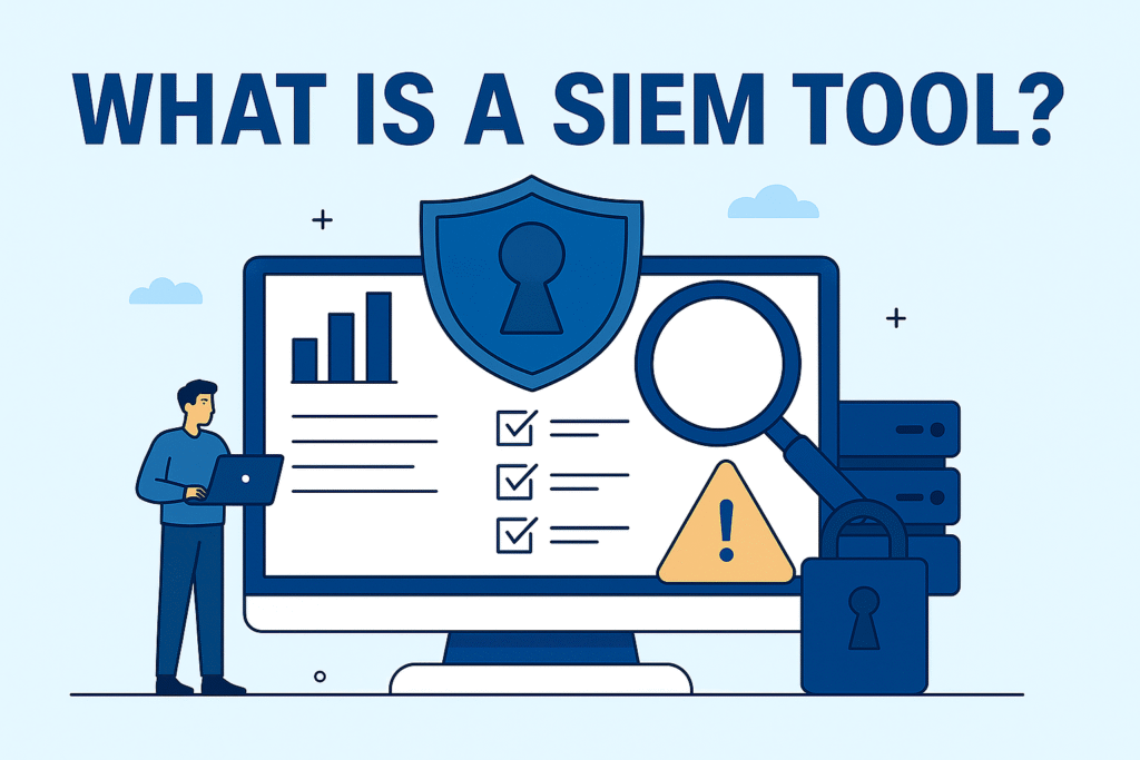 What is a SIEM tool blog head image