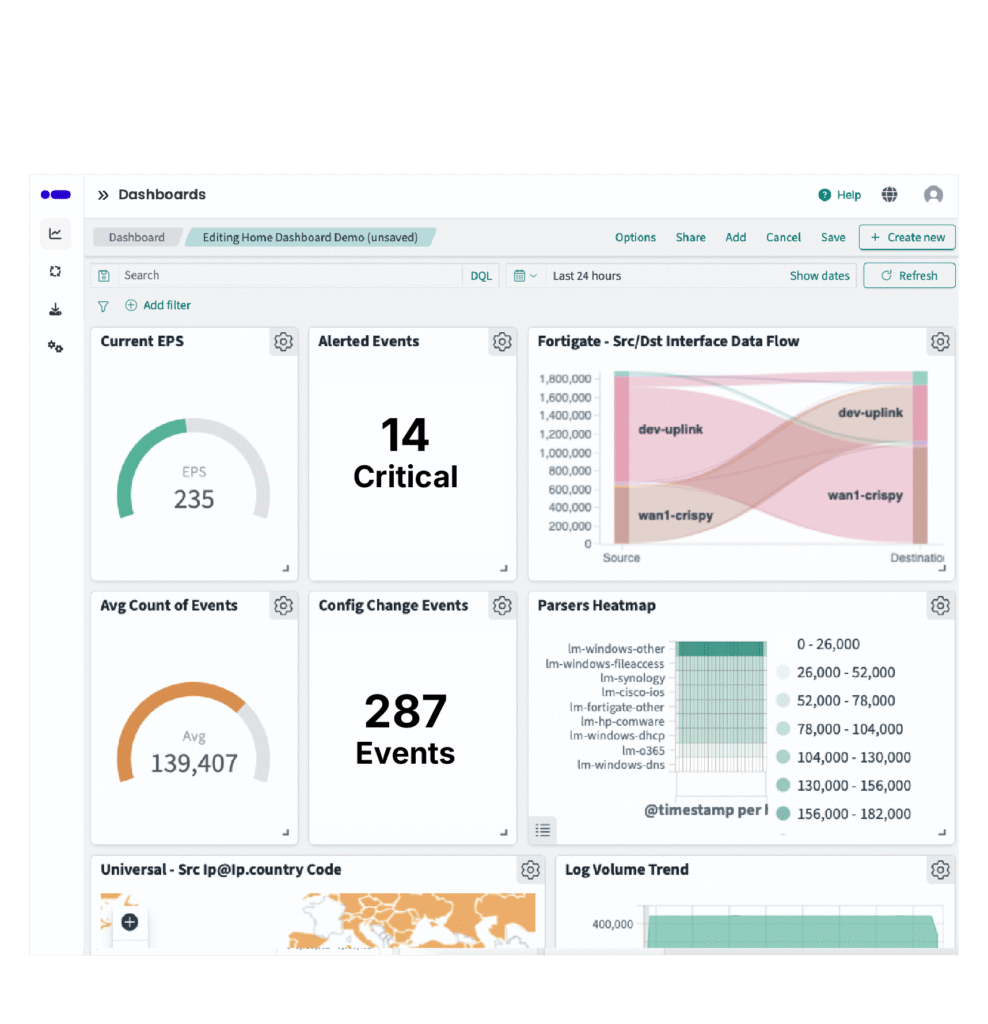 centralized log management software logmanager hero img